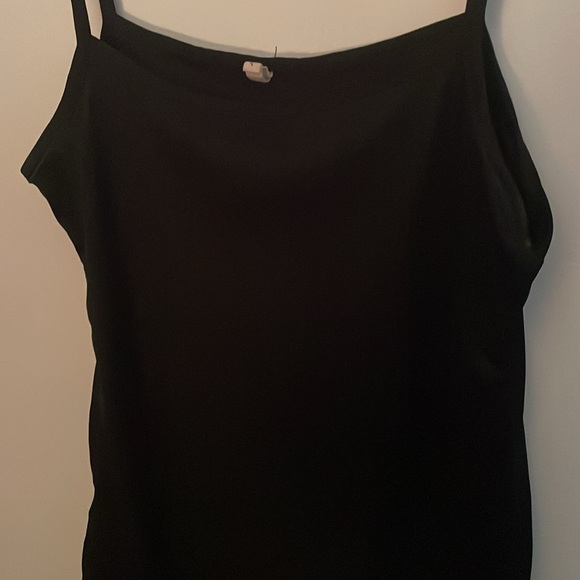 Black Slip Dress - Picture 2 of 3